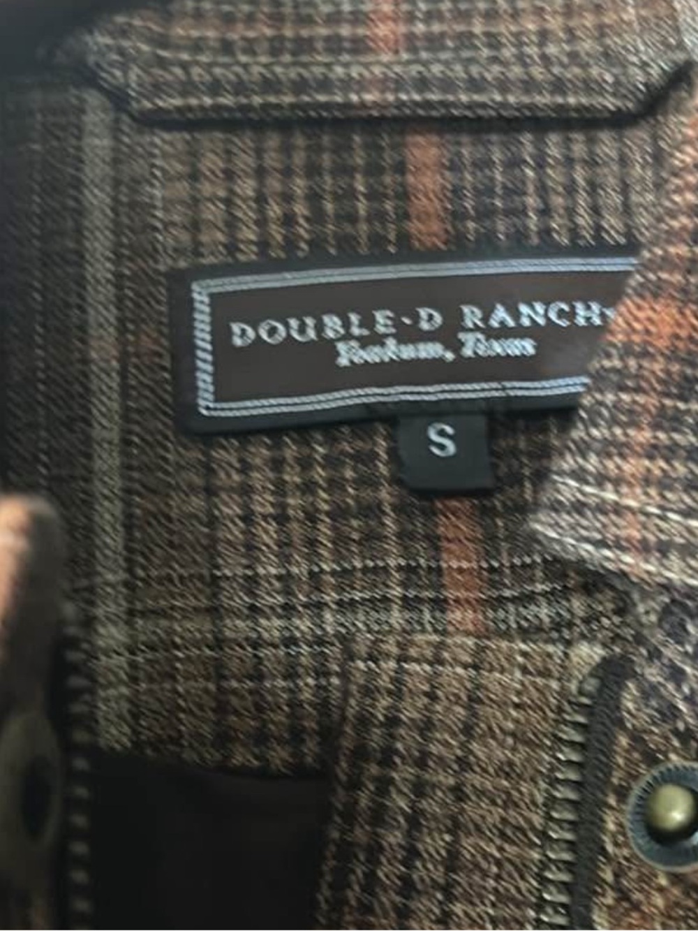 Double D Ranch Wapiti Valley field Jacket beaded embroidered deer RTL $495 S new - Picture 9 of 11